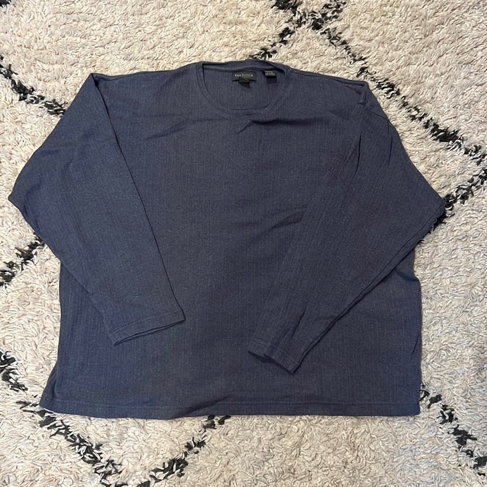 Light Blue Van Heusen Long sleeve shirts XXL
